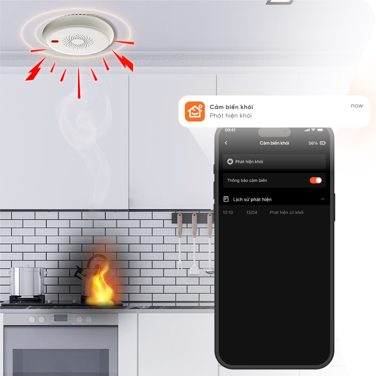 Lợi Ích Tổng Thể Của Giải Pháp Báo Cháy FPT Smart Home