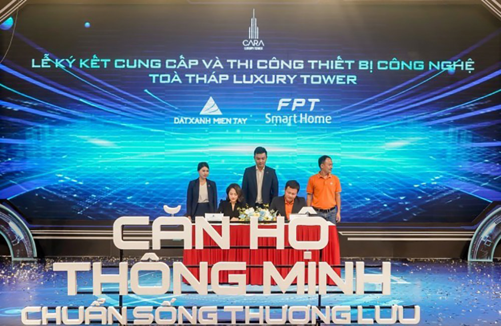 Image Lễ ký kết cung cấp và thi công thiết bị công nghệ cho Luxury Tower.