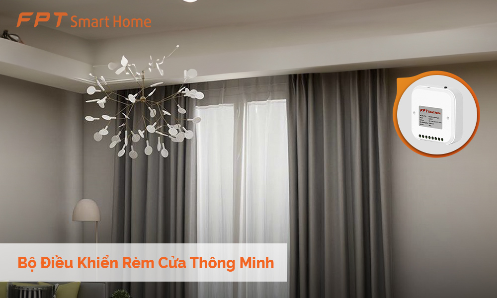 Image bộ điều khiển rèm cửa thông minh Hera